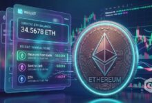 سعر الإيثيريوم يقترب من نقطة اختراق حاسمة مع ارتفاع الطلب على WETH