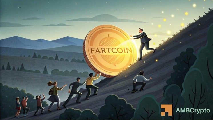 عملة FARTCOIN تشهد صعودًا بنسبة 17% – لكن هذا الارتفاع يمكن أن يستمر فقط إذا…