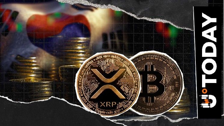XRP يتفوق على البيتكوين كأكثر الأصول تداولاً في أكبر بورصة كورية