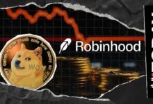 ثلاثة مليارات دوغكوين تغادر روبينهود: بيانات السلسلة تكشف عن حركة كبيرة للحيتان قبل أربعة أيام من "يوم الدوج"