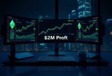 عنوان BIT المرتبط يحقق ربحًا بقيمة 2 مليون دولار بين ليلة وضحاها من مركز شراء ضخم على ETH