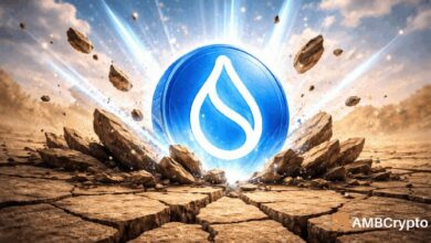 SUI تستهدف دولارًا بعد صعود 11%: هل تستطيع 12.3 مليون معاملة دعم النمو؟