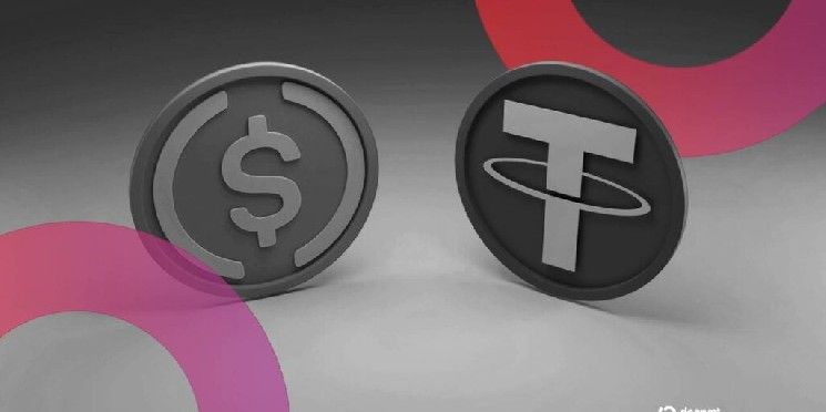 تيثير تؤكد هيمنة العملات المستقرة على USDC من سيركل وسط اختراقات كبرى للعملات الرقمية