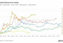 **بيتكوين يتجاوز منتصف دورة التخفيض بينما تتباطأ مكاسب السعر مقارنة بالدورات السابقة**
