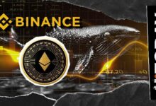 حوت مجهول يشتري إيثيريوم: 32,007 عملة تغادر منصة بينانس