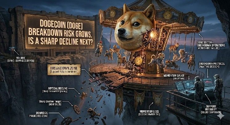 مخاطر انهيار دوجكوين (DOGE) تتصاعد: هل يليه انخفاض حاد؟