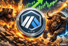 صعود Arbitrum بنسبة 7% بعد تجاوز مليون مستخدم جديد – هل تعيد هذه القفزة سعر ARB إلى 0.15 دولار؟