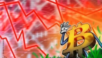 بيتكوين على الأرجح سيكسر الدعم التالي مع بقاء 82,000 دولار دون اختراق