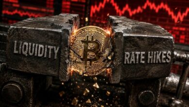 تداول تخفيض الفيدرالي للبيتكوين ينقلب مع تحول سوق السندات إلى الخطر