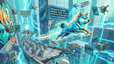 دوجكوين (DOGE) ينفصل عن القطيع مع تحول الزخم إلى عدواني