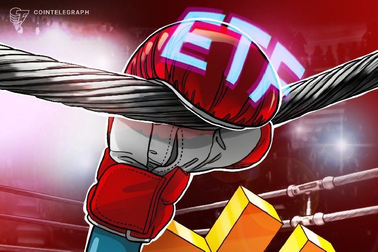 بيتكوين في "منطقة المخاطر العالية" مع تدفقات صناديق الاستثمار المتداولة التي تشير إلى خروج المؤسسات: Swissblock
