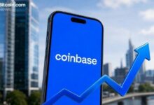 كوين بيز يحقق حصة سوقية قياسية 8.6% وإيرادات مشتقات 200 مليون دولار