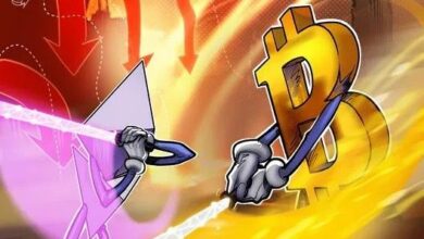 إيثريوم يخسر 35% أمام البيتكوين خلال عام: هل تواصل عملة ETH انخفاضها في 2026؟