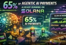 65% من مدفوعات الذكاء الاصطناعي العاملة تعمل بالفعل على سولانا