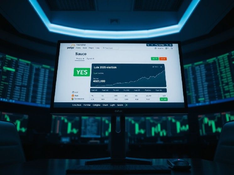 حوت يراهن بـ328 ألف دولار على فوز لولا في انتخابات البرازيل 2026 عبر بوليماركت