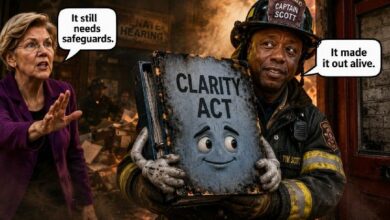 كيف نجح قانون "CLARITY" في تجاوز تعديلات مجلس الشيوخ الفوضوية رغم محاولات وارن وبانكس والديمقراطيين لإبطائه