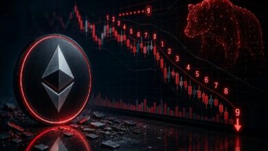 إشارات هبوطية لإيثريوم من مؤشر TD Sequential: هل تكفي للتوقعات؟