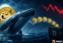 حوت دوجكوين يخسر 3.87 مليون دولار – هل يصمد دعم 0.10 دولار لـ DOGE؟