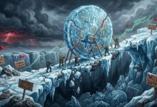 تراجع سعر البيتكوين هش، وقد يتبعه انخفاض آخر قريبًا