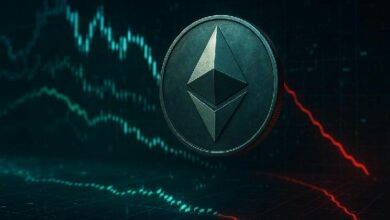 سعر إيثريوم يتوقف عند دعم رئيسي مع سيطرة البائعين خلال اليوم