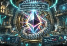 سعر الإيثريوم في انكماش حاد، حركة انفجارية محتملة في أي لحظة