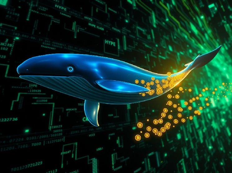 حوت مرتبط بـ BIT يفرغ 103,678 HYPE أخرى، وإجمالي المبيعات يصل إلى 12.8 مليون دولار