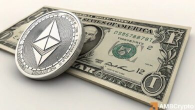 هل يسوق السوق لإيثريوم بسعر خاطئ؟ ما تخبرنا به رسوم ETH المنخفضة