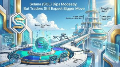 سولانا (SOL) تنخفض بشكل طفيف، لكن المتداولين لا يزالون يتوقعون حركة أكبر