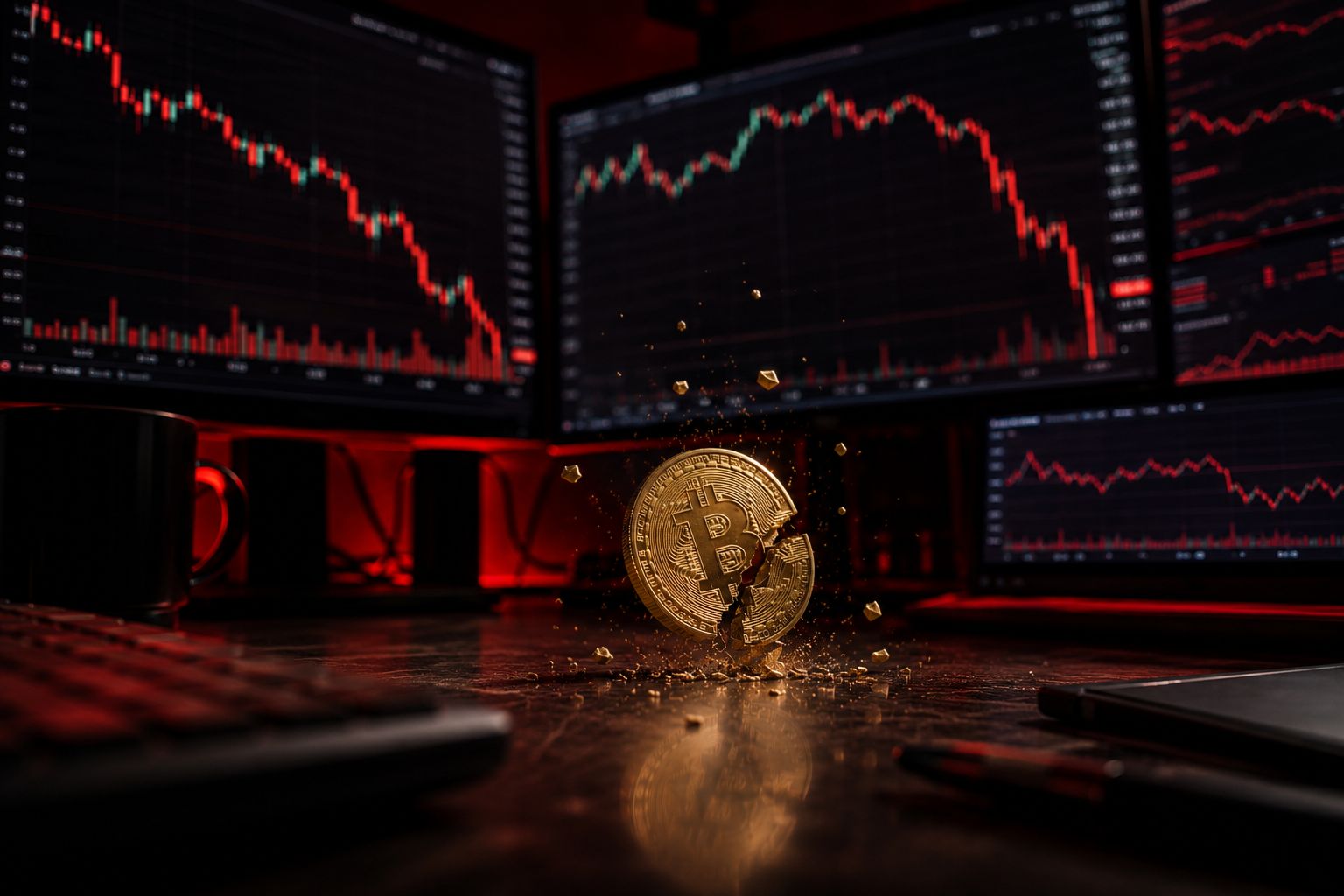 بيتكوين يتراجع مع ارتفاع تدفقات صناديق الاستثمار المتداولة للخارج: هل يستطيع المضاربون على الصعود إنقاذ 74 ألف دولار الآن؟