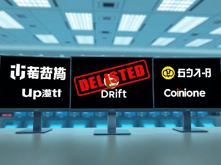 تأكيد شطب عملة DRIFT: Upbit وBithumb وCoinone تزيل الرمز في 1 يونيو