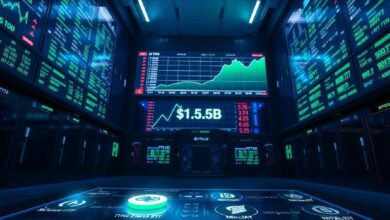 إجمالي القيمة المقفلة لأسهم أوندو العالمية المرمزة يتجاوز 1.5 مليار دولار مع استحواذ الأصول الخمسة الكبرى على 25% من السوق