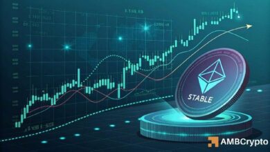 مستقر يختبر منطقة التباين الرئيسية بعد انخفاض 10% – هل الانعكاس قادم؟
