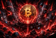 العملات الرقمية تواجه تصفيات تقارب مليار دولار مع انهيار البيتكوين والإيثريوم