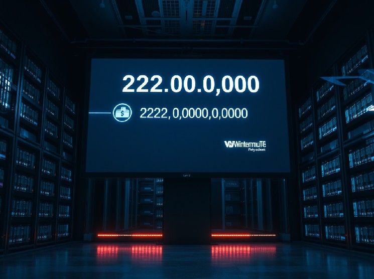 تنبيه الحيتان: تحويل 222 مليون دولار من USDT من محفظة مجهولة إلى Wintermute