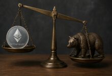 سعر الإيثيريوم معرض للانخفاض مع تشكيل علم هابط يركز على 1800 دولار