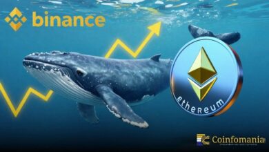 هل تحرك حوت تشفير بمبلغ 20 مليون دولار من إيثريوم إلى بينانس؟