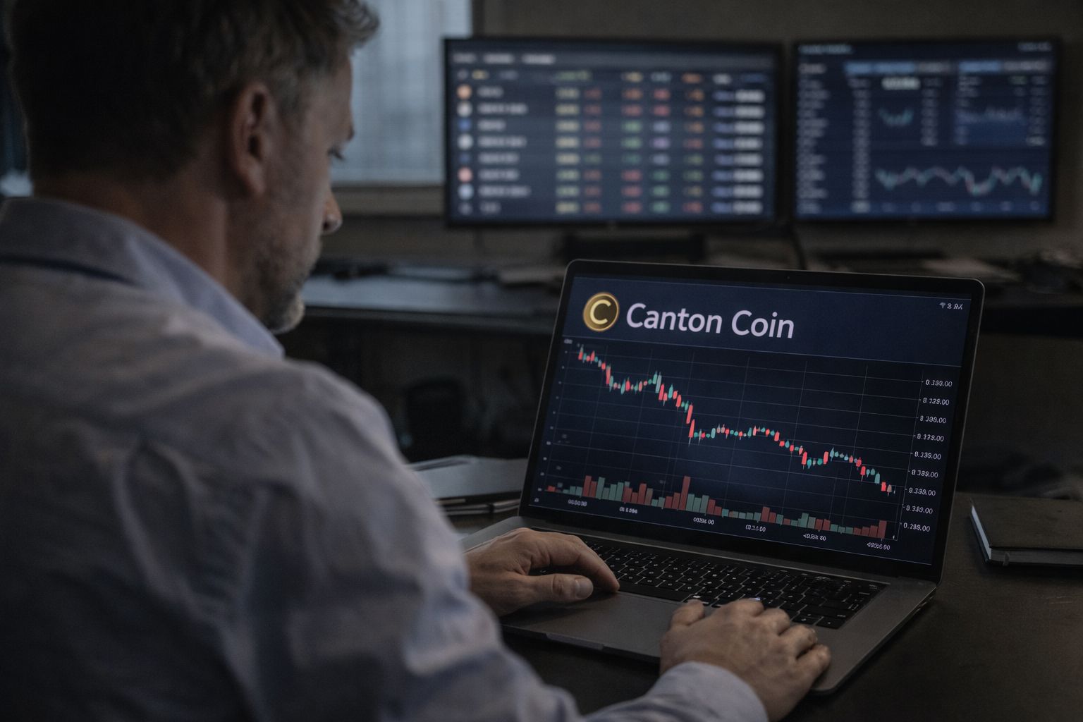 **كانتون (CC) يتراجع عن أعلى مستوياته وسط صعوبة الثيران دون 0.17 دولار**