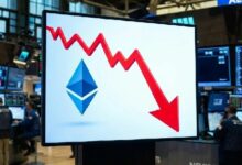 سعر إيثريوم يواصل الانخفاض مع دخول الدعم عند 2,220 دولارًا حيز التنفيذ