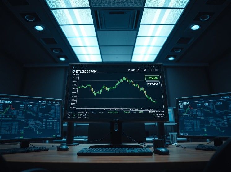 الحوت المرتبط بـ BIT يضيف مركز شراء بقيمة 254 مليون دولار من ETH بعد الانخفاض، متكبدًا خسائر غير محققة بقيمة 17.5 مليون دولار