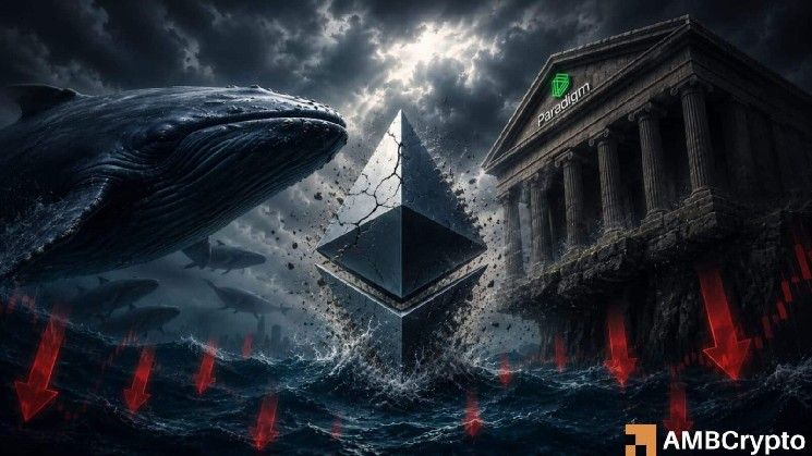 396 مليون دولار من الإيثيريوم تتحرك: هل تستعد حيتان الإيثيريوم لموجة بيع جديدة؟