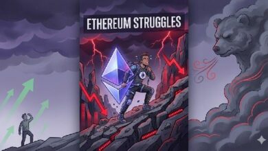 سعر إيثيريوم يواجه مقاومة جديدة، وتفقد الثيران بعض الزخم