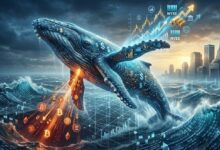 "حوت يُراهن بـ16 مليون دولار ضد بيتكوين وإيثريوم، ويضاعف استثماراته في التمويل التقليدي عبر هايبرليكويد"