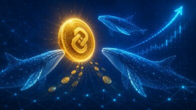 شبكة Chainlink تنهي مرحلة التراكم مع إضافة الحيتان 32.9 مليون توكن LINK