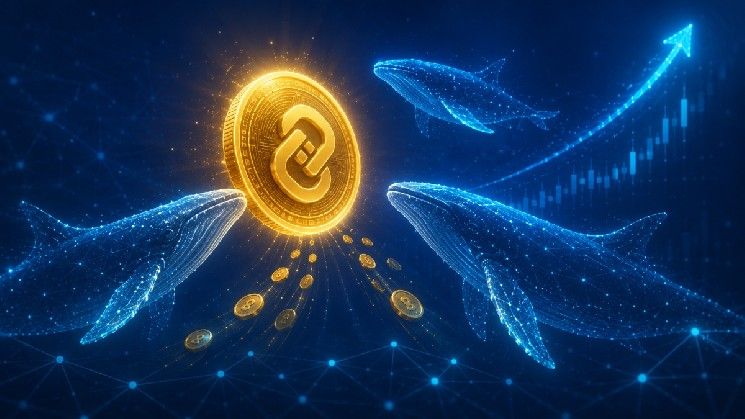 شبكة Chainlink تنهي مرحلة التراكم مع إضافة الحيتان 32.9 مليون توكن LINK