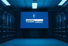 عنوان مرتبط بمؤسس BitForex يُودع 250 مليون دولار من إيثيريوم في بينانس