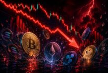 تصفية كبيرة للعملات الرقمية بقيمة 410 ملايين دولار خلال 24 ساعة
