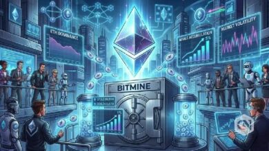 سعر إيثريوم يواجه اختبارًا حاسمًا مع اقتراب BitMine من امتلاك 5% من ETH