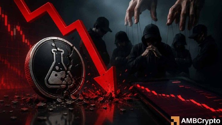 تراجع عملة LAB بنسبة 24% مع تصاعد مخاوف التلاعب بالسوق: ما التالي؟