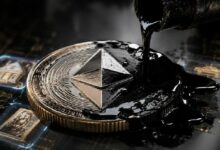 انخفاض سعر إيثريوم إلى 2,100 دولار يضع ضغوط النفط في مواجهة رهانات الذكاء الاصطناعي والترميز