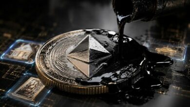 انخفاض سعر إيثريوم إلى 2,100 دولار يضع ضغوط النفط في مواجهة رهانات الذكاء الاصطناعي والترميز